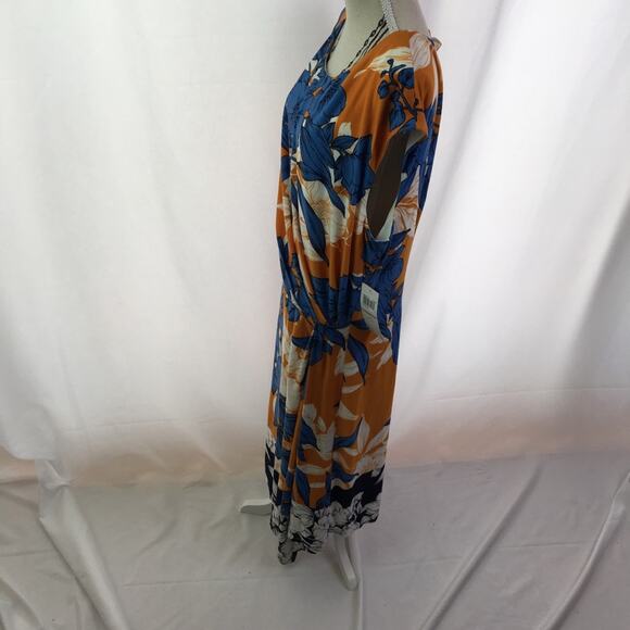 London Style Collection Justine Asymmetric Dress - Picture 16 of 16